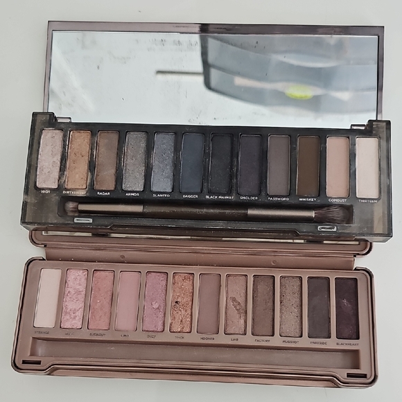 Urban Decay Naked Smoky and Naked3 Eyeshadow Palettes